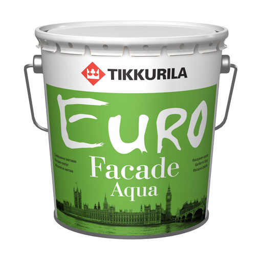 Euro Facade Aqua – акриловая фасадная краска с силиконом