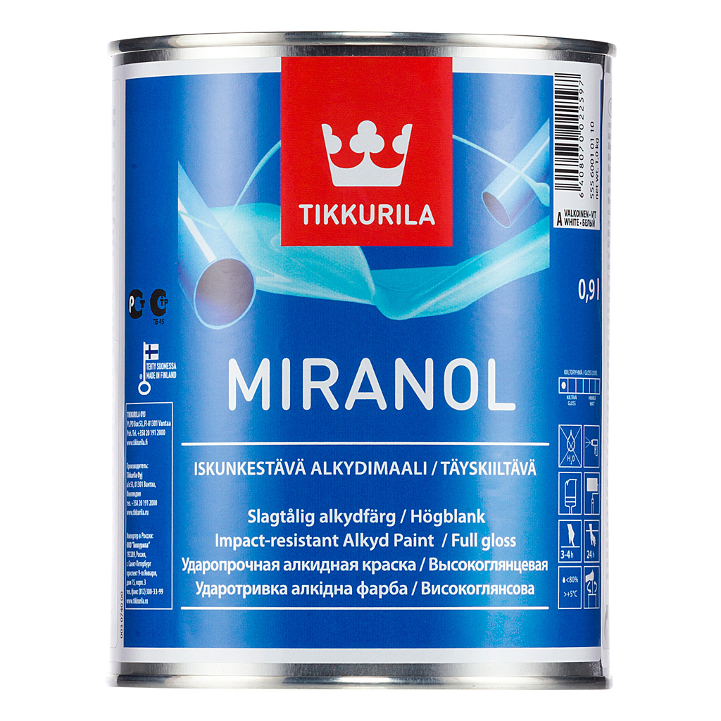 Miranol - традиционная краска для дерева и металла