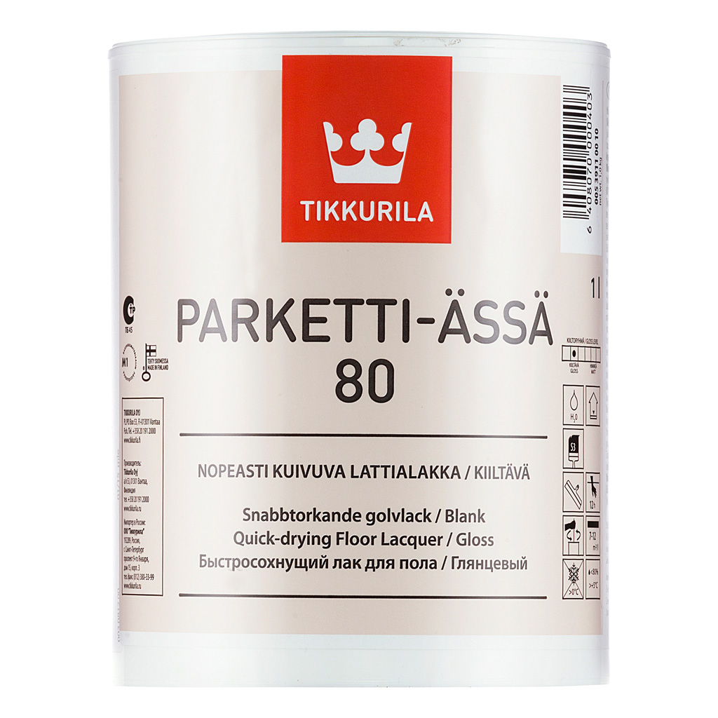 Parketti Assa 80 - глянцевый лак для пола